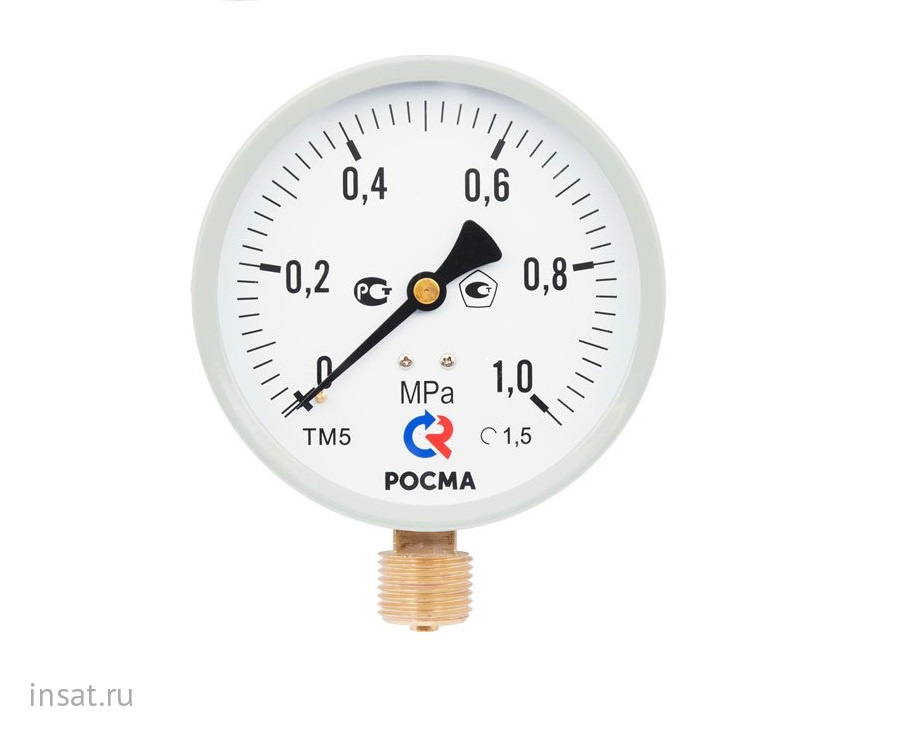 Манометр ТМ5 М2 (ТМ-510 М2) РОСМА РОСМА - цена, описание ...